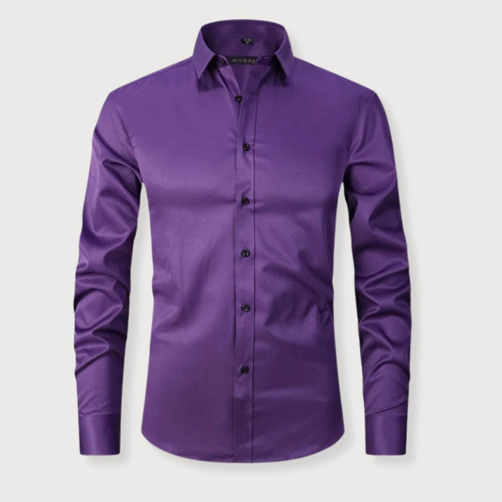 MOREL & LAURENT PARIS | CHEMISE ANTIPLI POUR HOMME