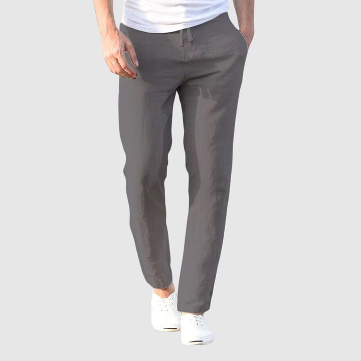 MOREL & LAURENT PARIS | PANTALON LÉGER EN LIN