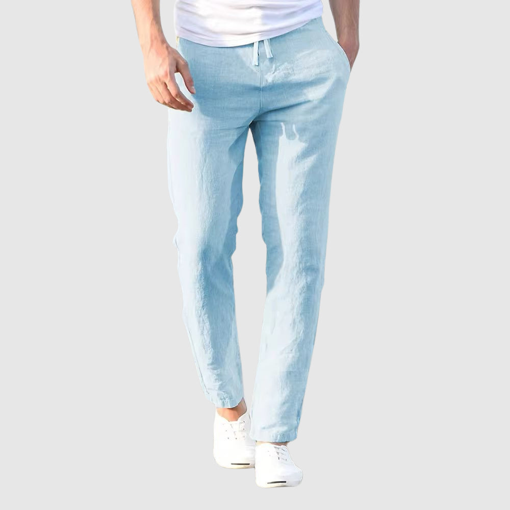 MOREL & LAURENT PARIS | PANTALON LÉGER EN LIN