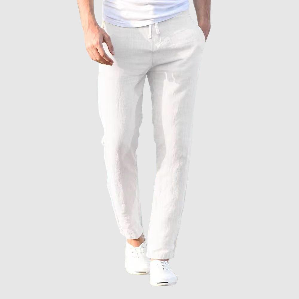 MOREL & LAURENT PARIS | PANTALON LÉGER EN LIN