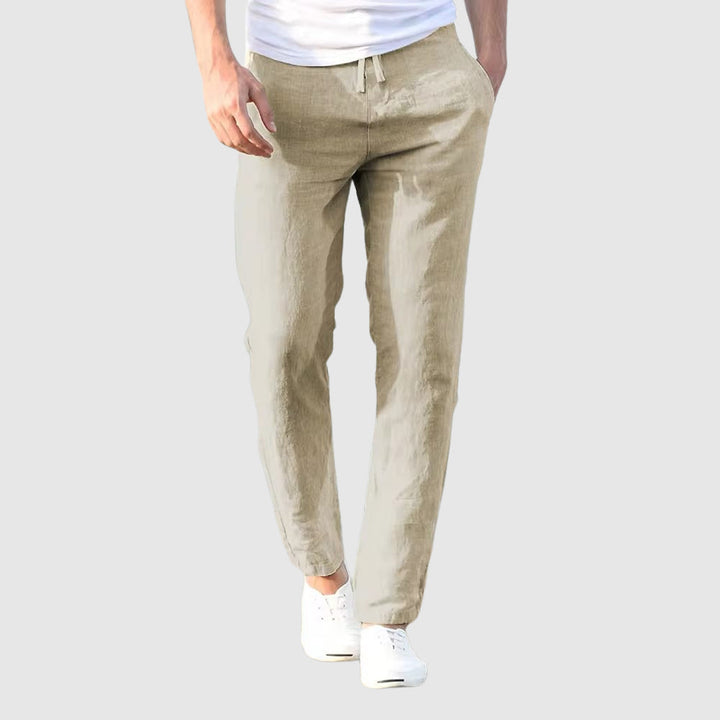 MOREL & LAURENT PARIS | PANTALON LÉGER EN LIN