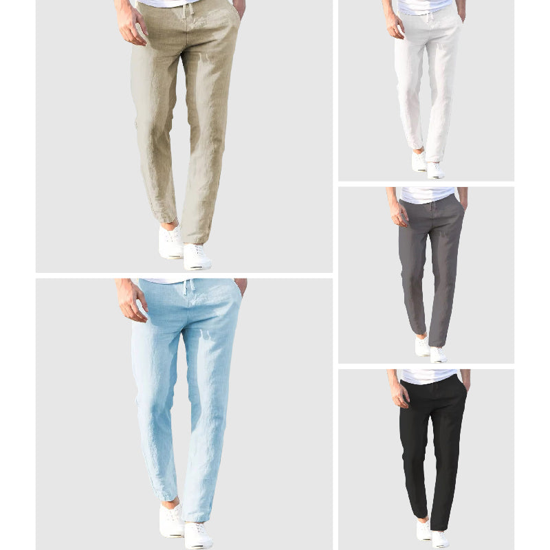 MOREL & LAURENT PARIS | PANTALON LÉGER EN LIN