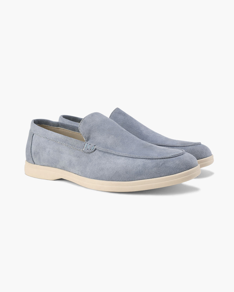 MOREL & LAURENT PARIS | MOCASSINS EN CUIR SUEDE