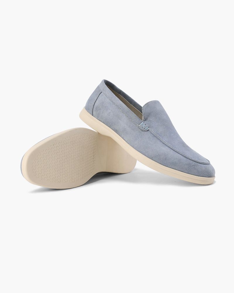 MOREL & LAURENT PARIS | MOCASSINS EN CUIR SUEDE