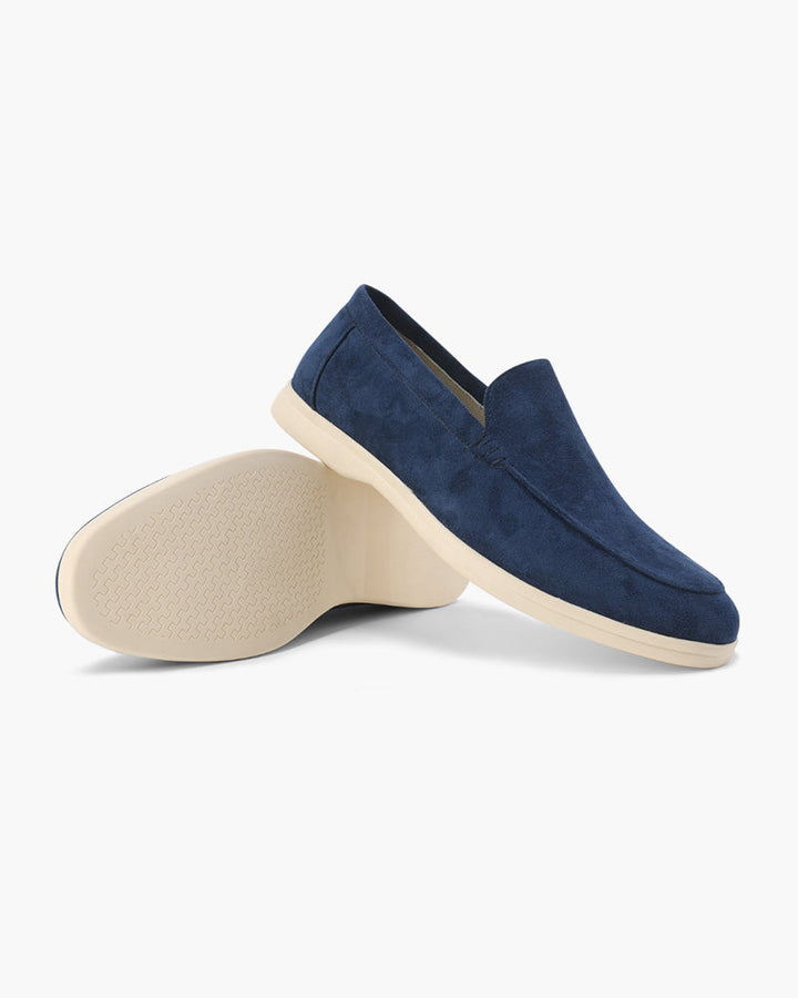 MOREL & LAURENT PARIS | MOCASSINS EN CUIR SUEDE