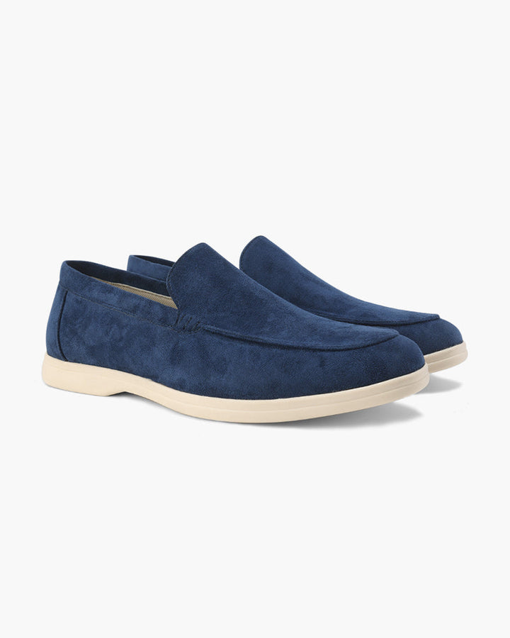 MOREL & LAURENT PARIS | MOCASSINS EN CUIR SUEDE