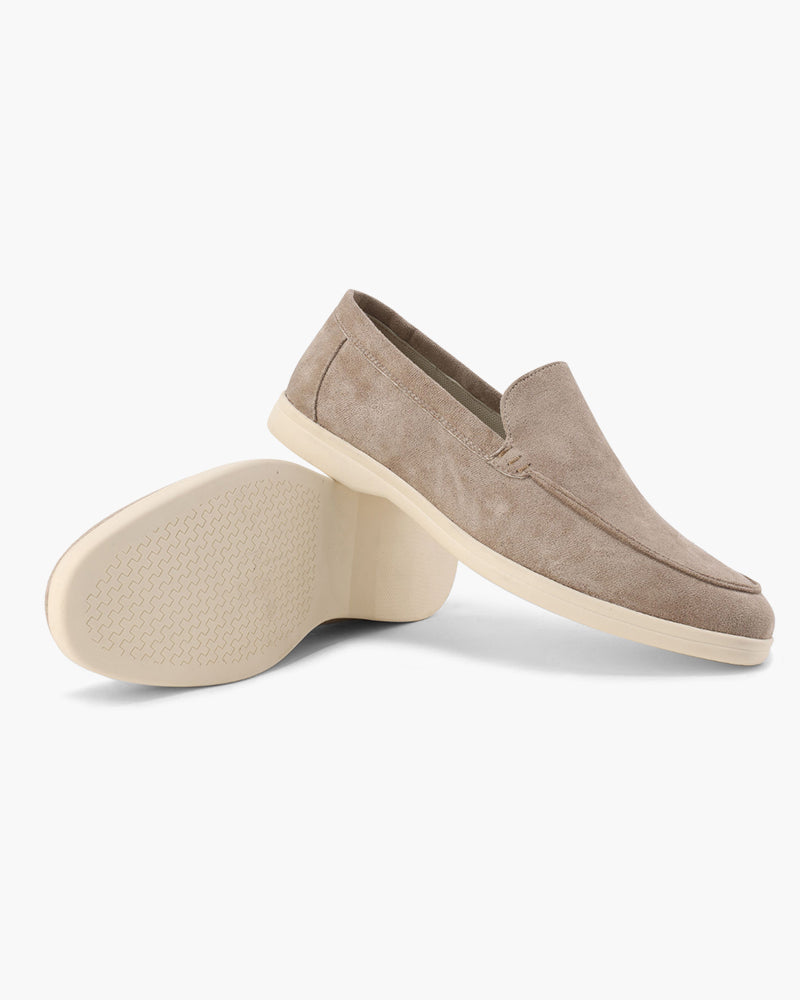 MOREL & LAURENT PARIS | MOCASSINS EN CUIR SUEDE