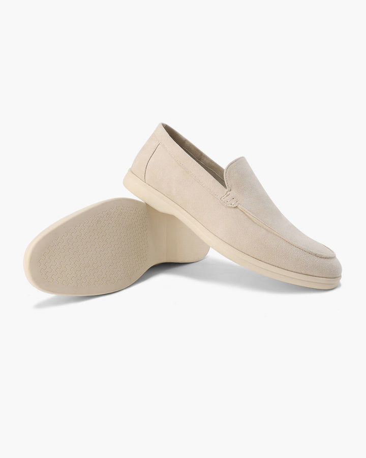 MOREL & LAURENT PARIS | MOCASSINS EN CUIR SUEDE