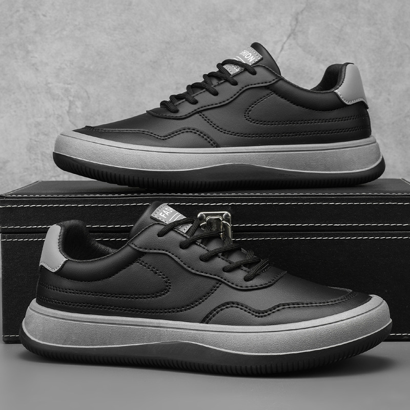 MOREL & LAURENT PARIS | BASKETS EN CUIR VÉRITABLE