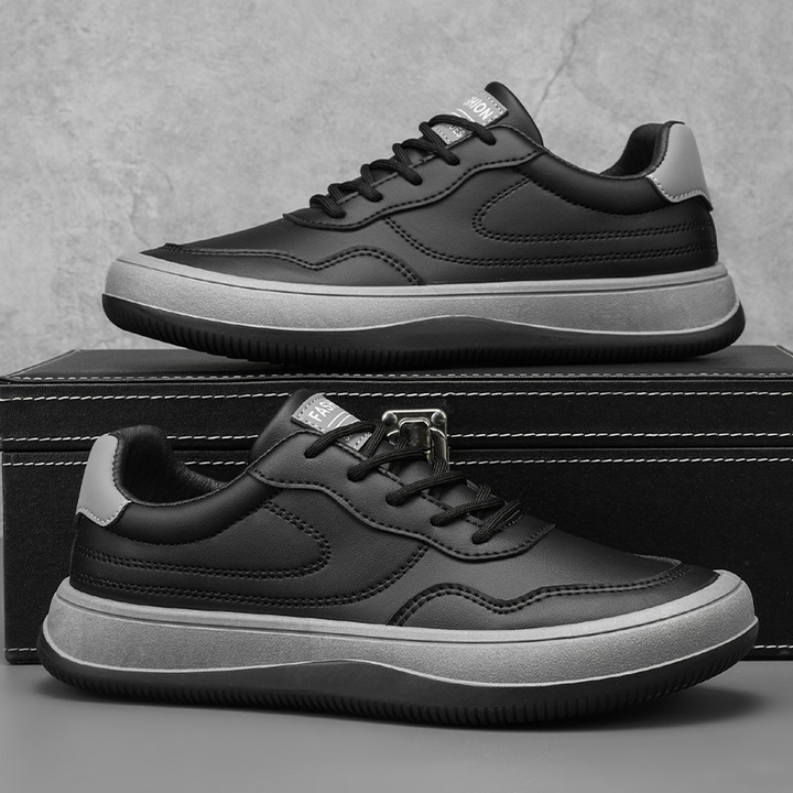 MOREL & LAURENT PARIS | BASKETS EN CUIR VÉRITABLE