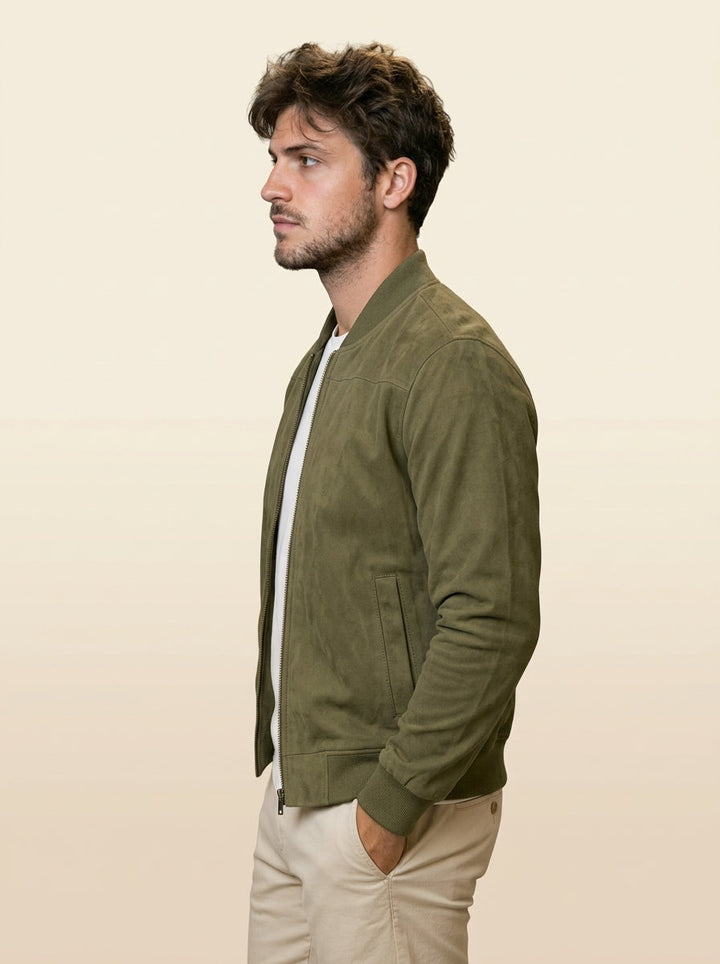 Duval™ | Veste en Daim Élégante