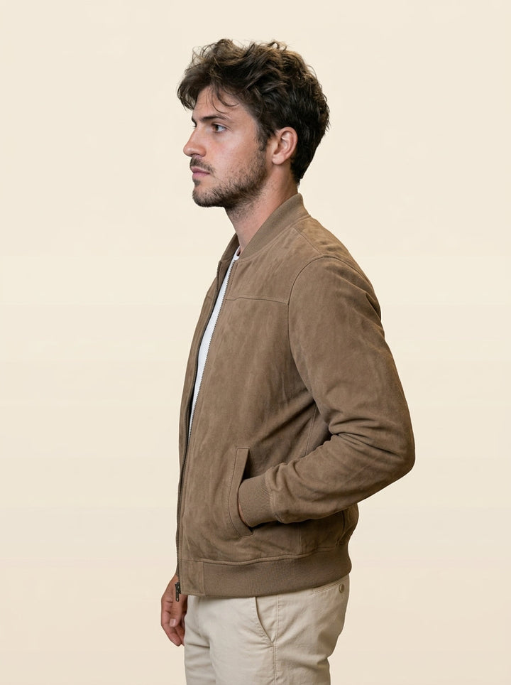 Duval™ | Veste en Daim Élégante