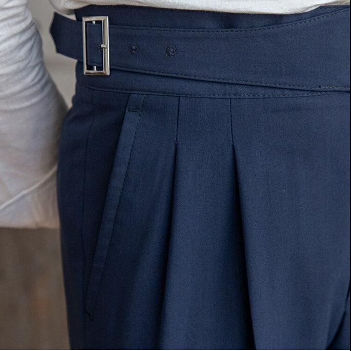 MOREL & LAURENT PARIS | Pantalon fluide taille haute élégant