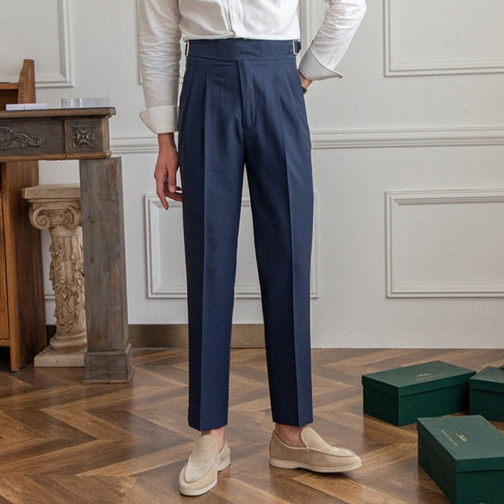 MOREL & LAURENT PARIS | Pantalon fluide taille haute élégant