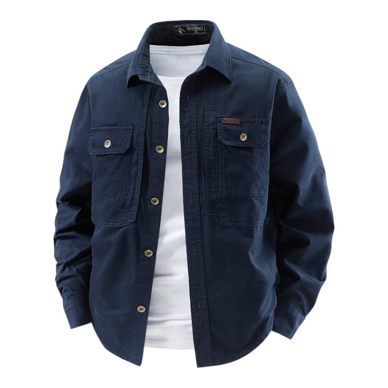 MOREL & LAURENT PARIS | CHEMISE UTILITAIRE À MANCHES LONGUES POUR HOMME