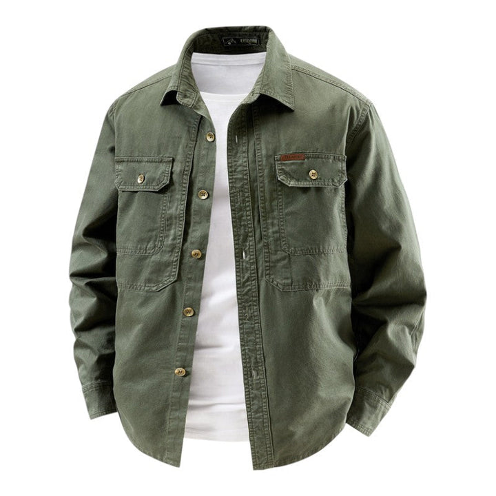 MOREL & LAURENT PARIS | CHEMISE UTILITAIRE À MANCHES LONGUES POUR HOMME