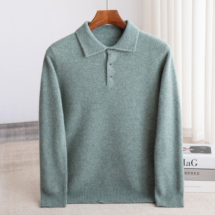 MOREL & LAURENT PARIS | PULL POLO HOMME CLASSIQUE