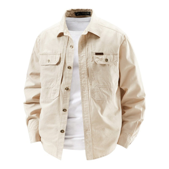 MOREL & LAURENT PARIS | CHEMISE UTILITAIRE À MANCHES LONGUES POUR HOMME
