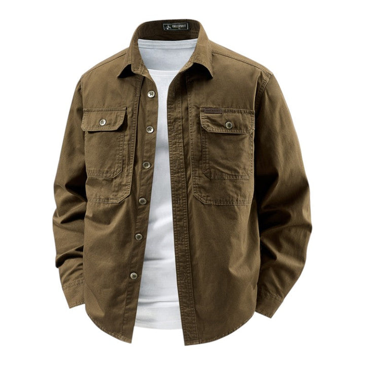 MOREL & LAURENT PARIS | CHEMISE UTILITAIRE À MANCHES LONGUES POUR HOMME