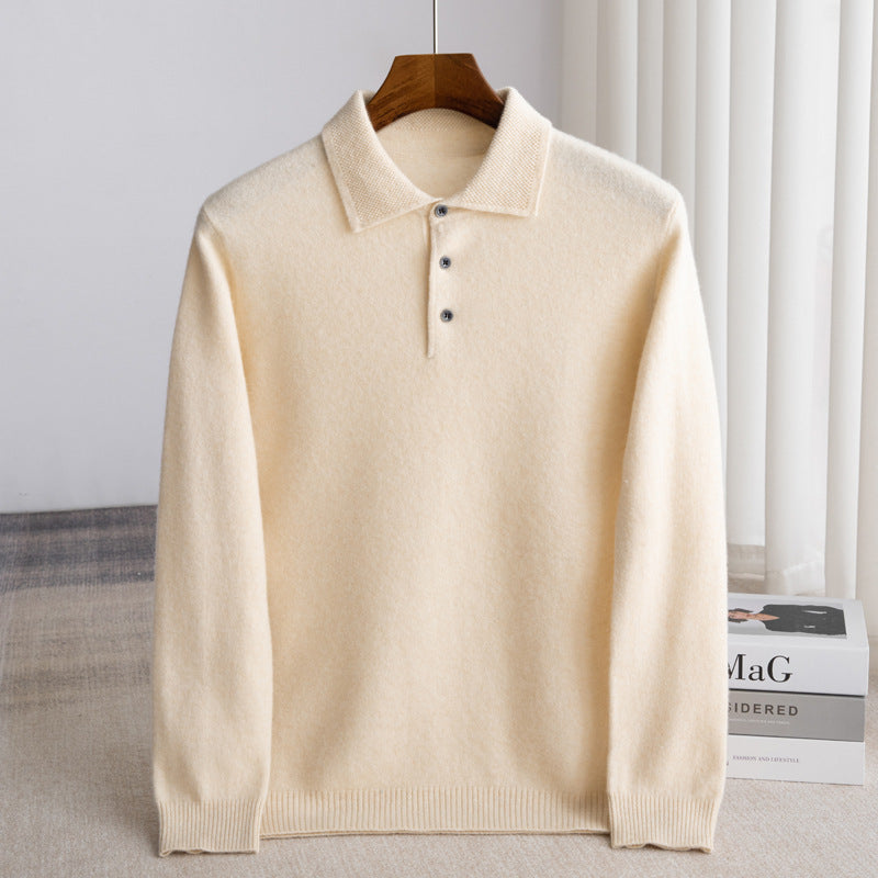 MOREL & LAURENT PARIS | PULL POLO HOMME CLASSIQUE