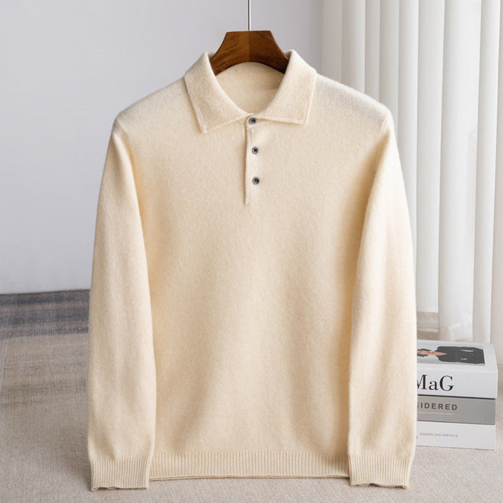 MOREL & LAURENT PARIS | PULL POLO HOMME CLASSIQUE