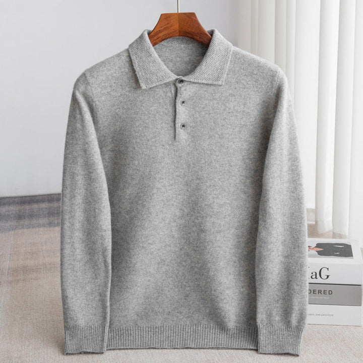MOREL & LAURENT PARIS | PULL POLO HOMME CLASSIQUE