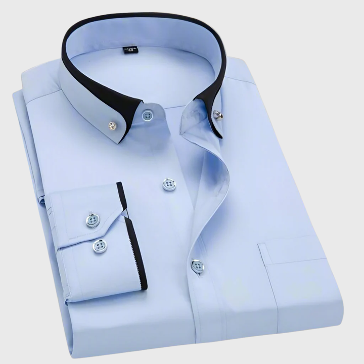 MOREL & LAURENT PARIS | CHEMISE CLASSIQUE À MANCHES LONGUES POUR HOMME