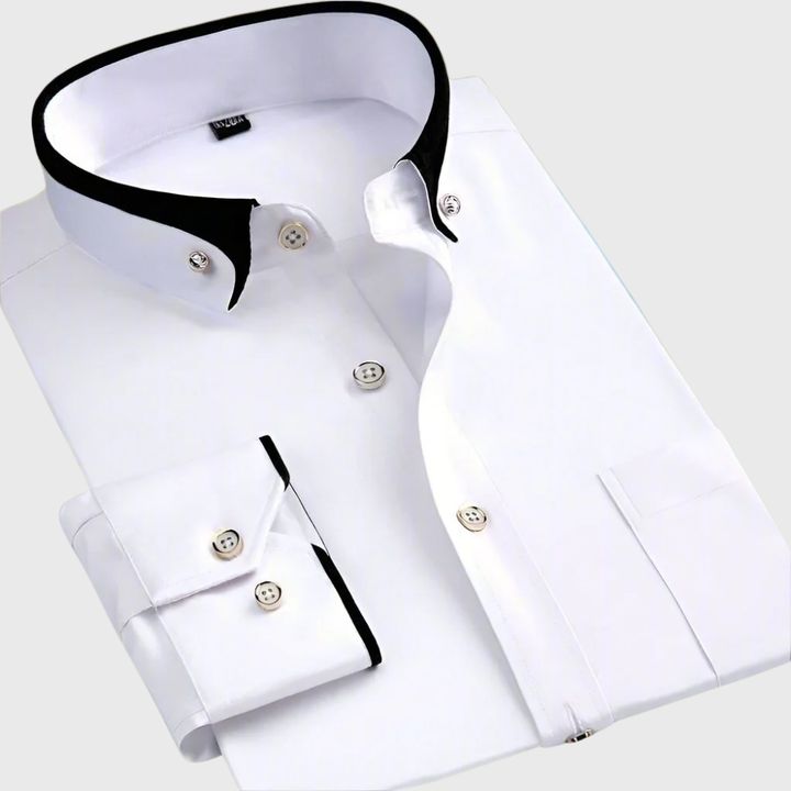 MOREL & LAURENT PARIS | CHEMISE CLASSIQUE À MANCHES LONGUES POUR HOMME