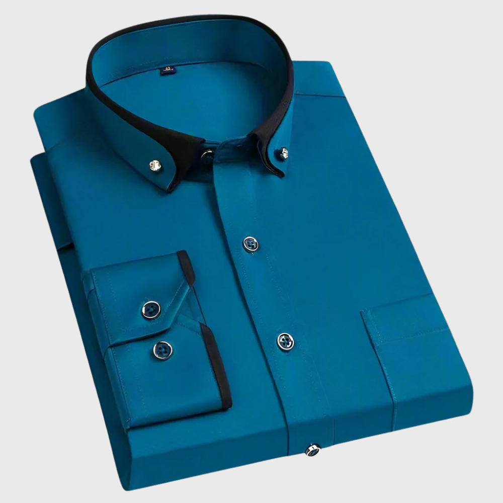 MOREL & LAURENT PARIS | CHEMISE CLASSIQUE À MANCHES LONGUES POUR HOMME