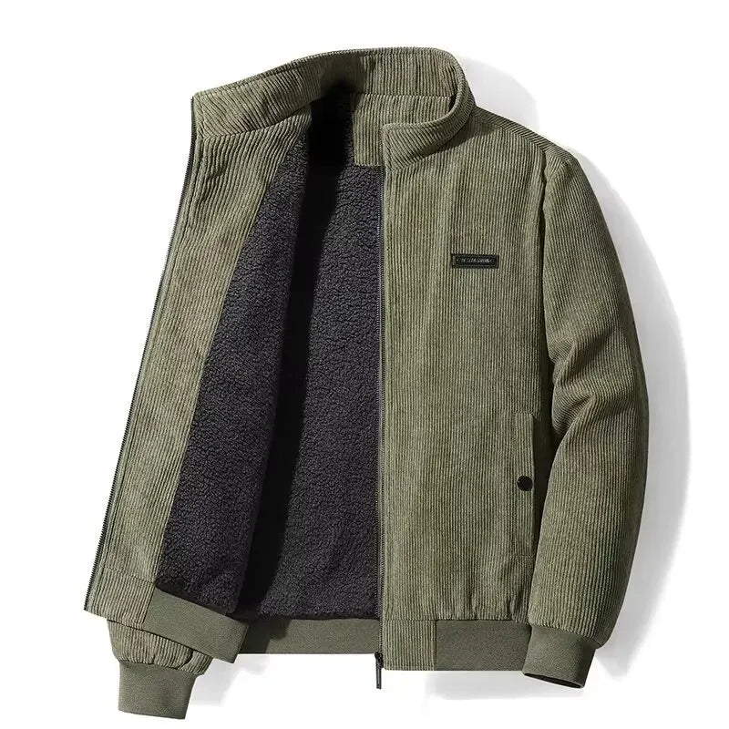 MOREL & LAURENT PARIS | VESTE EN CORDUROY AVEC DOUBLURE EN POLAIRE