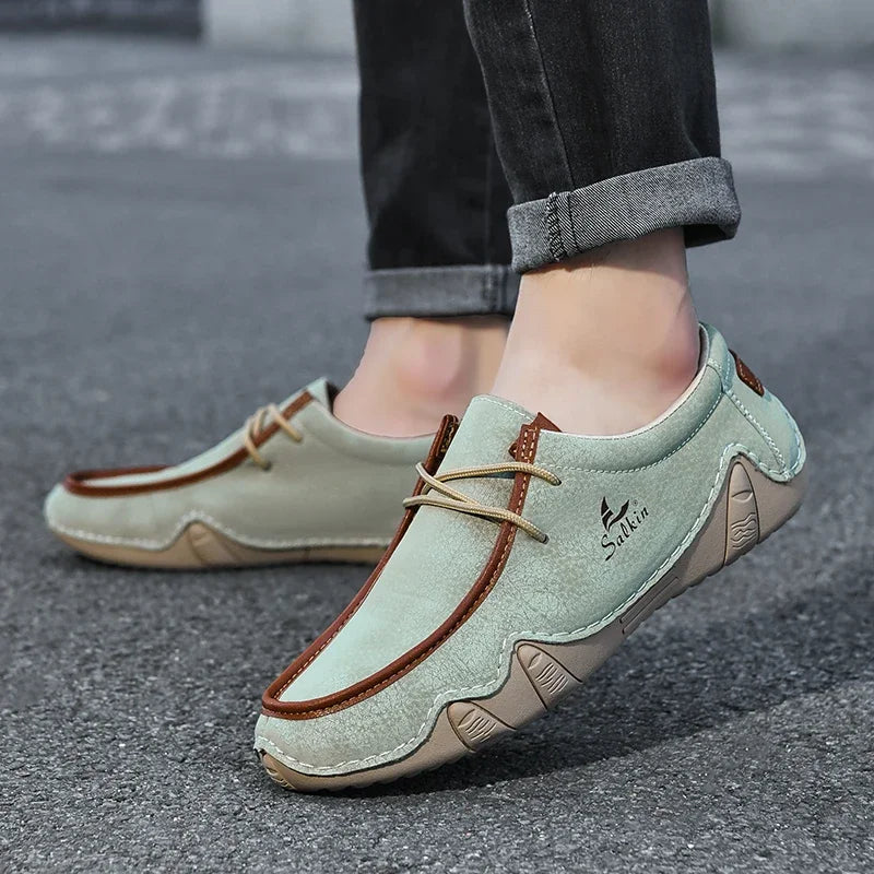 MOREL & LAURENT PARIS | CHAUSSURES ORTHOPÉDIQUES EN CUIR À AJUSTEMENT PRÉCIS