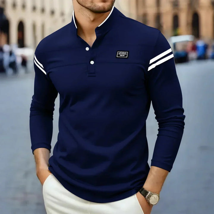 MOREL & LAURENT PARIS | T-SHIRT À MANCHES LONGUES MODERNE POUR HOMME