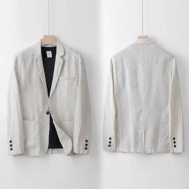 MOREL & LAURENT PARIS | OTTAVIO ROBE ÉLÉGANTE EN LIN
