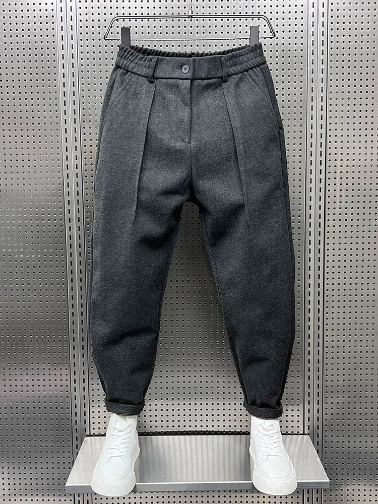MOREL & LAURENT PARIS | PANTALONS TAPERED TEXTURÉS
