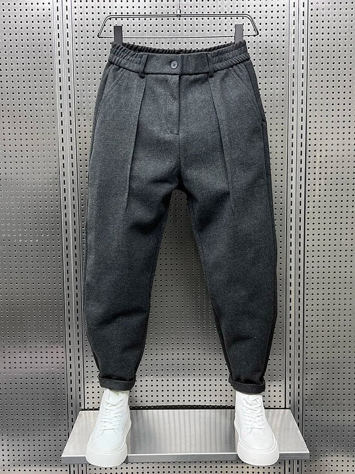 MOREL & LAURENT PARIS | PANTALONS TAPERED TEXTURÉS