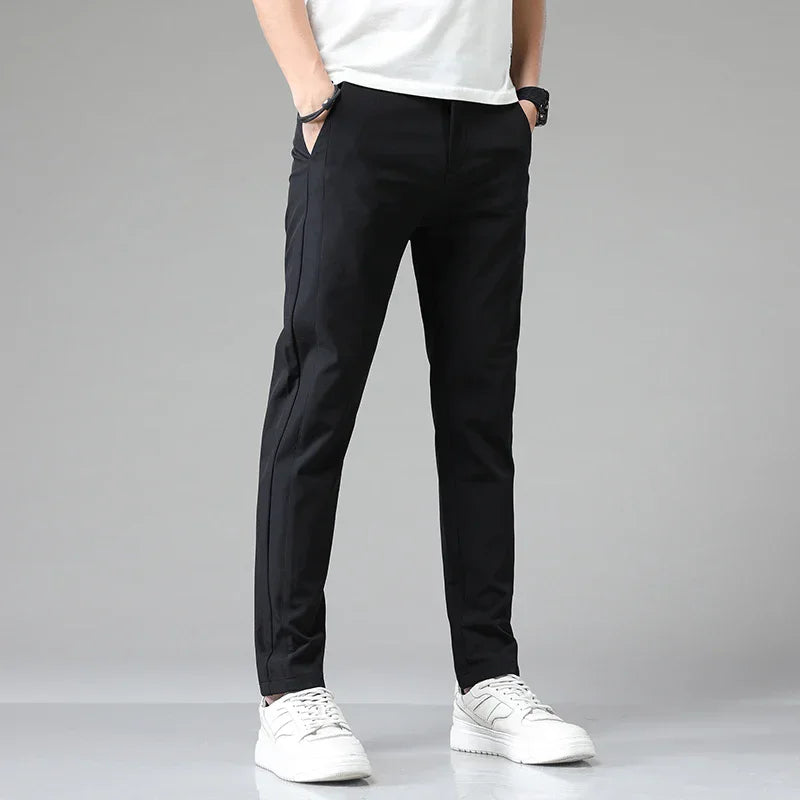 MOREL & LAURENT PARIS | PANTALON SLIMFIT ULTRA LÉGER POUR L'ÉTÉ ET LE SPORT
