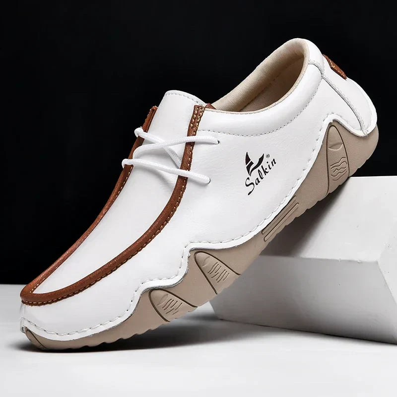 MOREL & LAURENT PARIS | CHAUSSURES ORTHOPÉDIQUES EN CUIR À AJUSTEMENT PRÉCIS