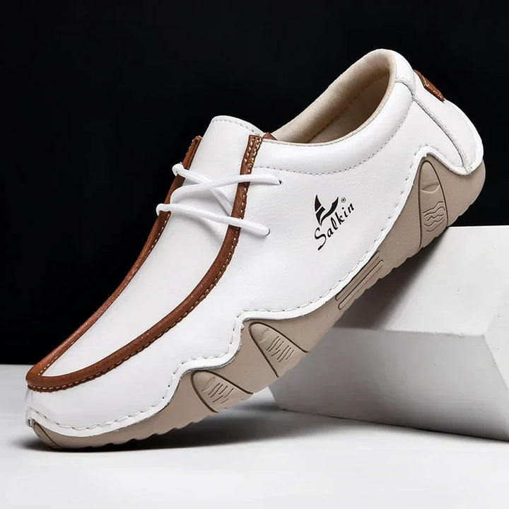 MOREL & LAURENT PARIS | CHAUSSURES ORTHOPÉDIQUES EN CUIR À AJUSTEMENT PRÉCIS
