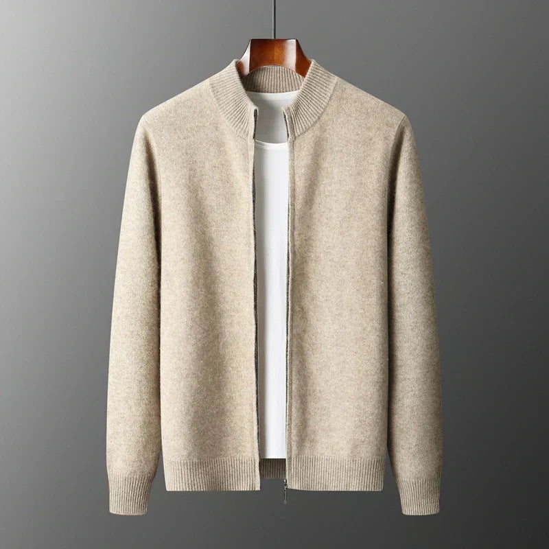 MOREL & LAURENT PARIS | GILET DE LUXE EN LAINE DE CACHEMIRE PREMIUM