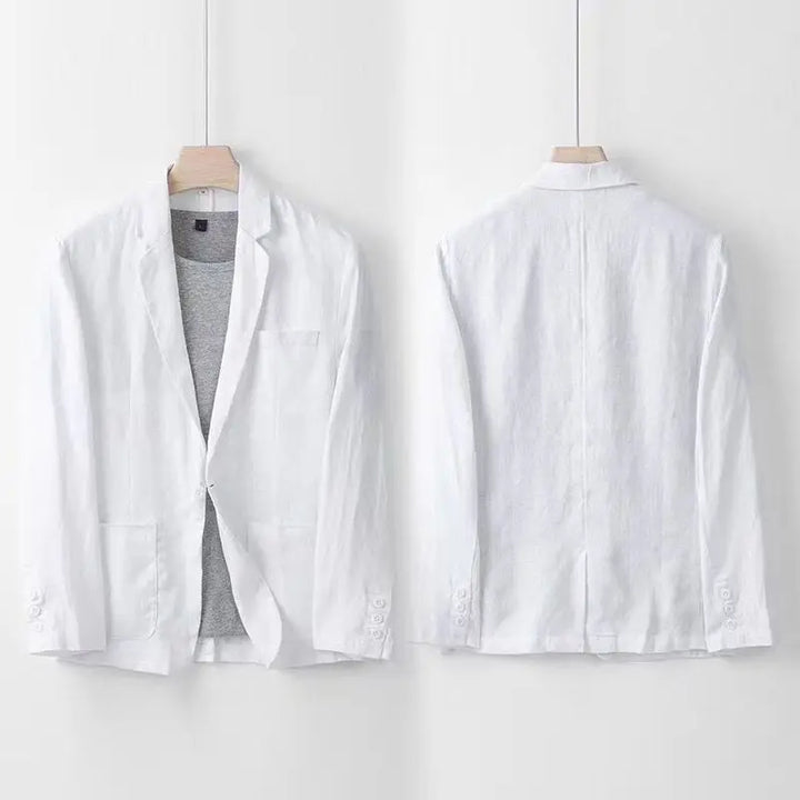 MOREL & LAURENT PARIS | OTTAVIO ROBE ÉLÉGANTE EN LIN