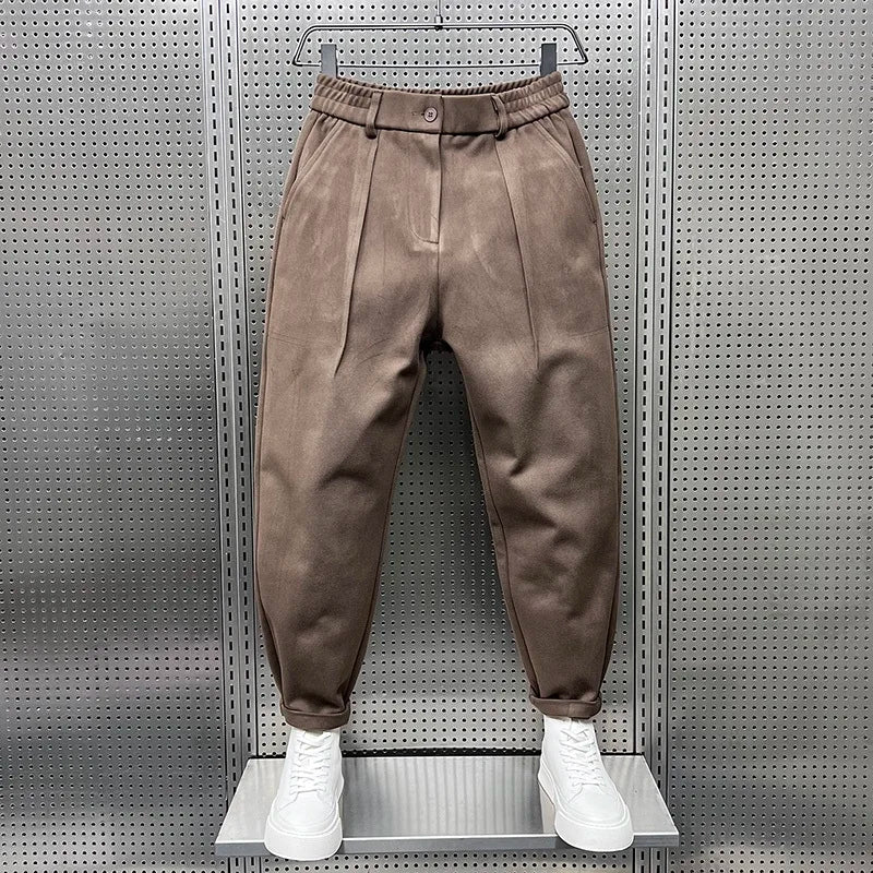 MOREL & LAURENT PARIS | PANTALONS TAPERED TEXTURÉS