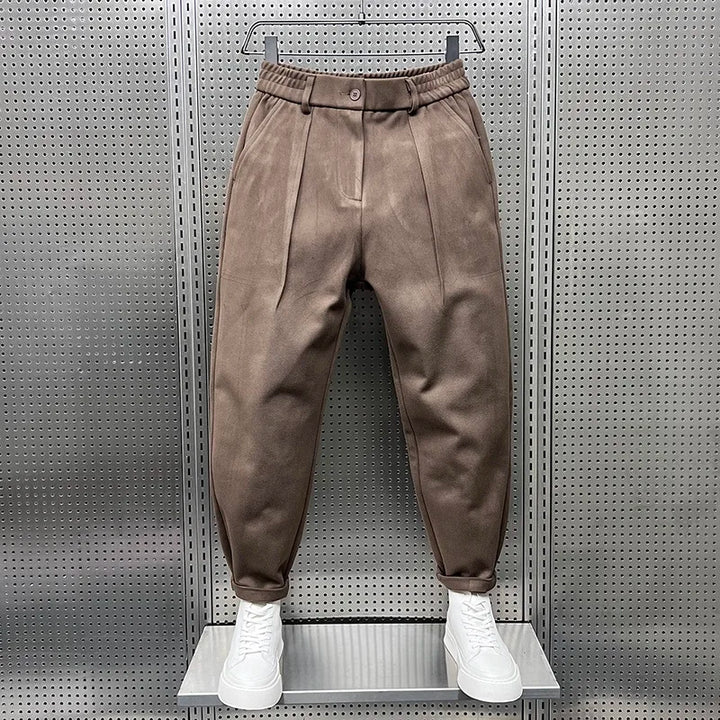 MOREL & LAURENT PARIS | PANTALONS TAPERED TEXTURÉS