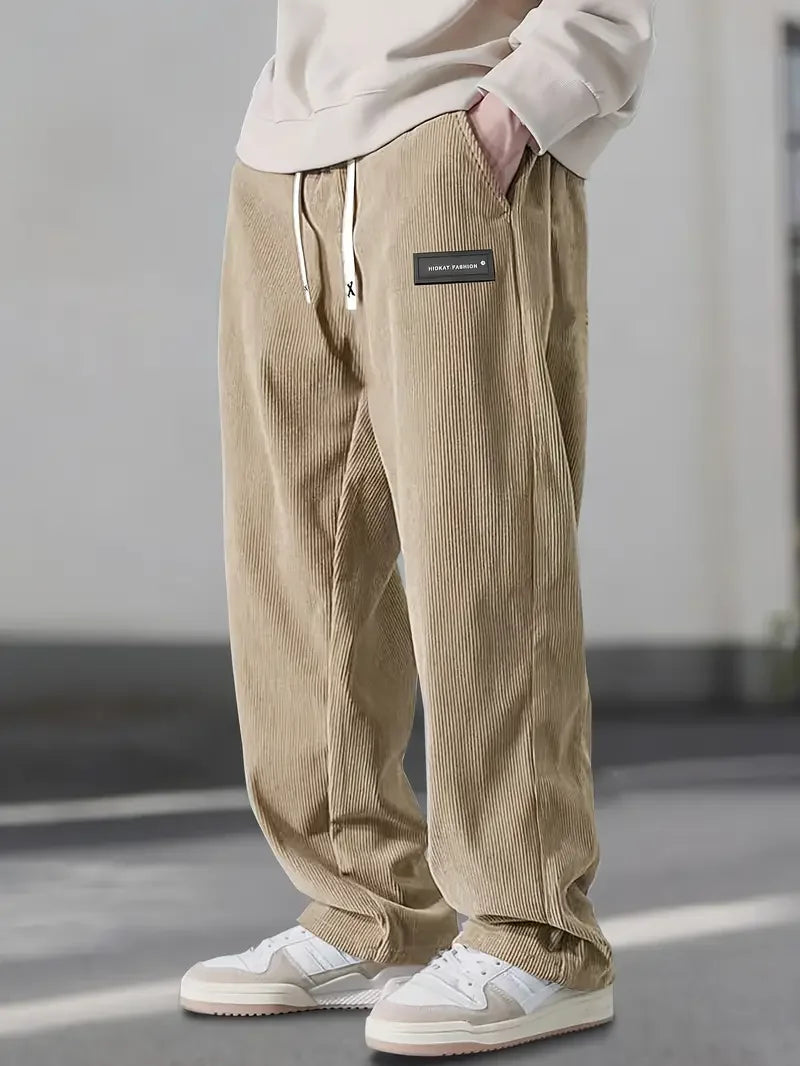 MOREL & LAURENT PARIS | PANTALON ÉLÉGANT EN VELOURS CÔTELÉ