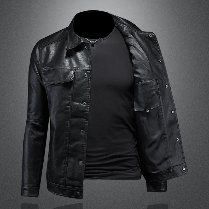 MOREL & LAURENT PARIS | VESTE EN CUIR MODERNE RIDER