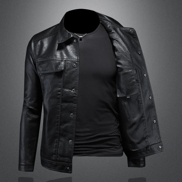 MOREL & LAURENT PARIS | VESTE EN CUIR MODERNE RIDER