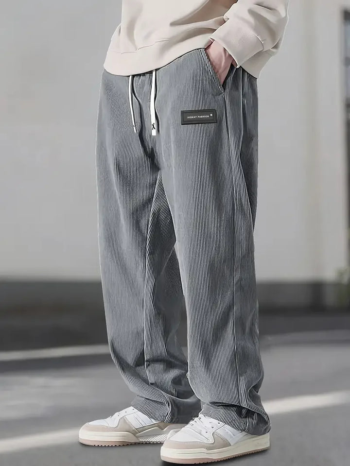 MOREL & LAURENT PARIS | PANTALON ÉLÉGANT EN VELOURS CÔTELÉ