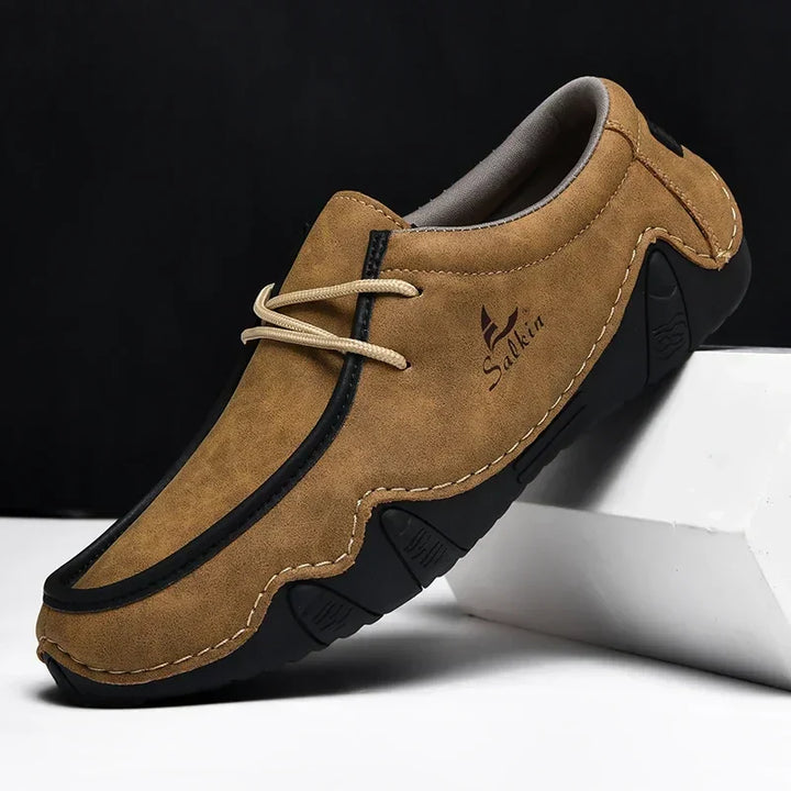 MOREL & LAURENT PARIS | CHAUSSURES ORTHOPÉDIQUES EN CUIR À AJUSTEMENT PRÉCIS