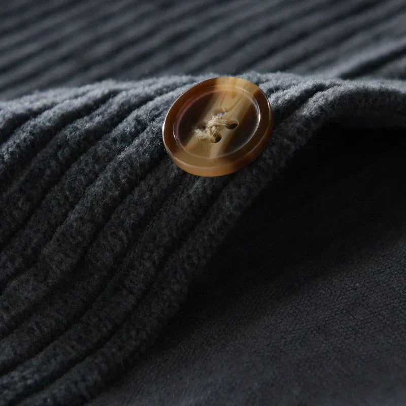 MOREL & LAURENT PARIS | CHEMISE EN VELOURS CÔTELÉ POUR HOMME