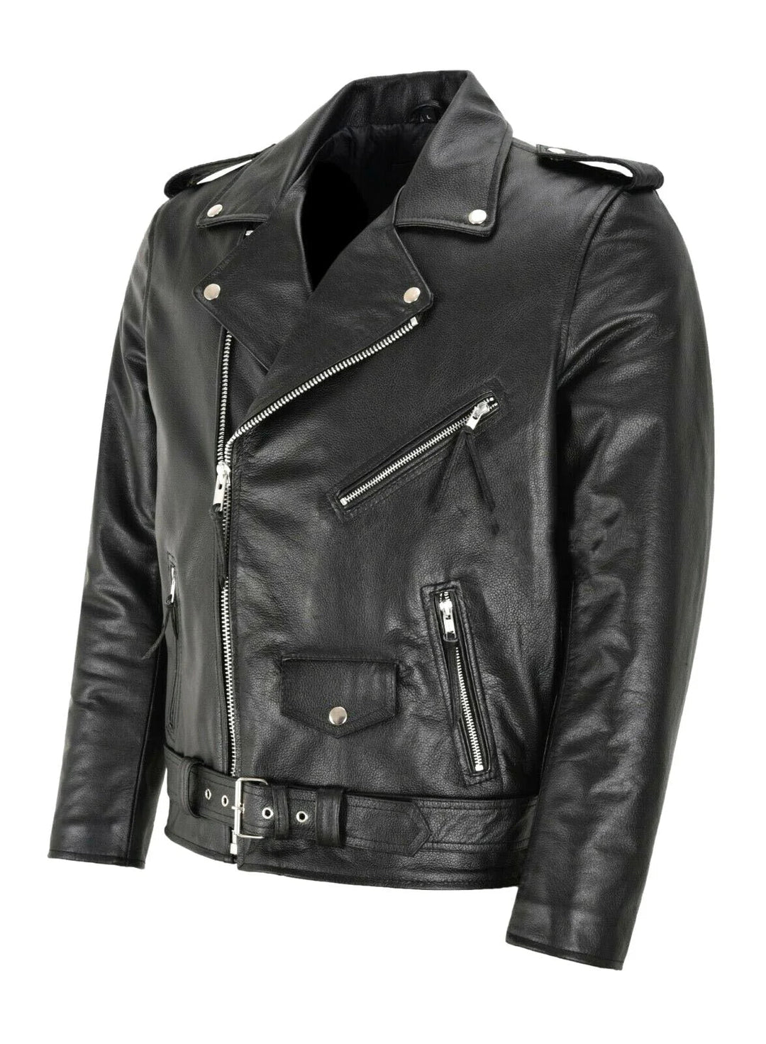 MOREL & LAURENT PARIS | VESTE EN CUIR POUR HOMME CLASSIQUE