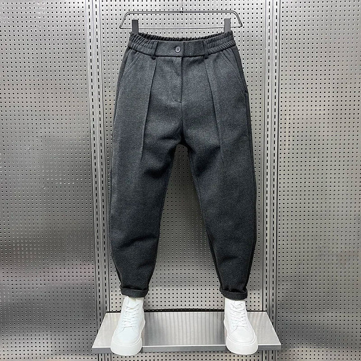 MOREL & LAURENT PARIS | PANTALONS TAPERED TEXTURÉS
